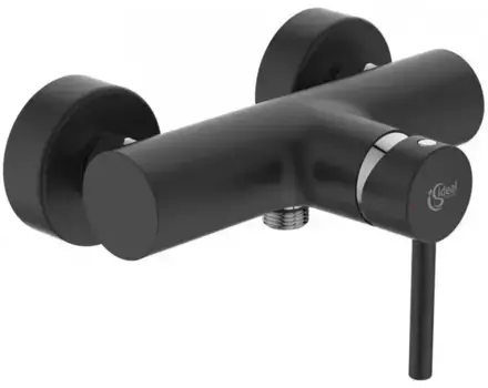 Смеситель для душа «Ideal Standard» Ceraline BC200U4 чёрный матовый/хром