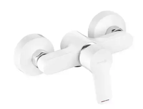 Смеситель для душа «Kludi» Pure&Easy 378419165 белый/хром