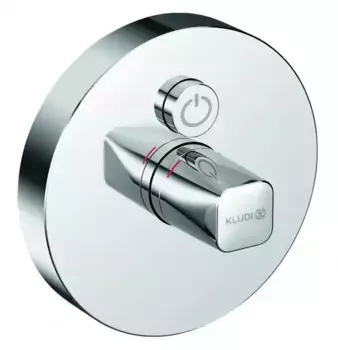 Смеситель для душа «Kludi» Push 386020538 с термостатом хром
