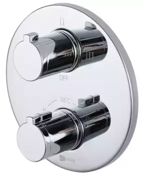 Смеситель для душа «Lemark» Yeti LM7828C с термостатом хром