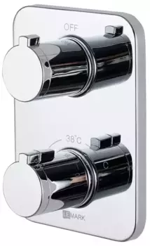 Смеситель для душа «Lemark» Yeti LM7843C с термостатом хром