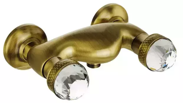 Смеситель для душа «Migliore» Axo Swarovski 18479 бронза