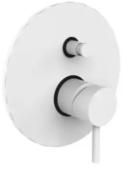 Смеситель для душа «Paffoni» Light LIG015BO белый матовый