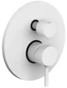 Смеситель для душа «Paffoni» Light LIG018BO белый матовый