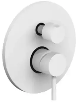 Смеситель для душа «Paffoni» Light LIG019BO белый матовый