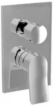 Смеситель для душа «Paffoni» Tilt TI018ST/M сталь