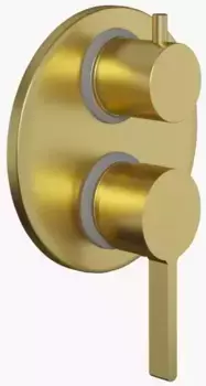 Смеситель для душа «Paini» Brera 74PJ6911 матовое золото