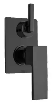 Смеситель для душа «Paini» Dax-R 84PZ6911R чёрный матовый