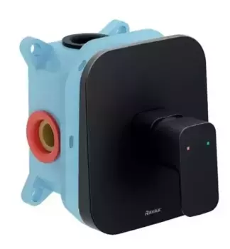 Смеситель для душа «Ravak» 10° Free TD F 066.20 чёрный матовый