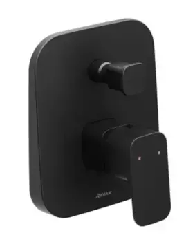 Смеситель для душа «Ravak» 10° Free TD F 061.20 чёрный матовый