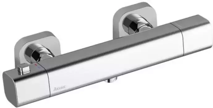 Смеситель для душа «Ravak» 10° Free TD F 033.00/150 с термостатом хром