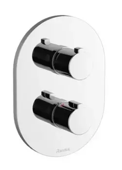 Смеситель для душа «Ravak» Chrome CR 064.00 с термостатом хром