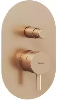 Смеситель для душа «Ravak» Espirit ES 061.60RGB.O2 розовое золото