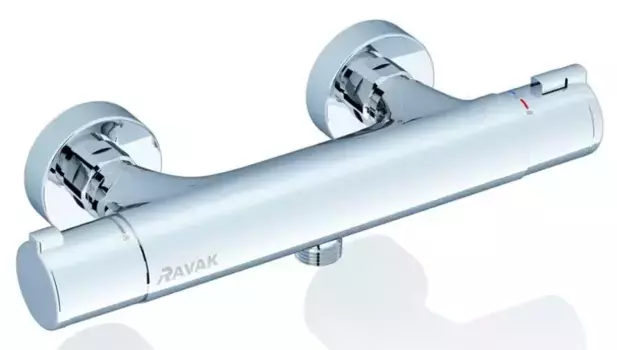 Смеситель для душа «Ravak» TE 032.00/150 с термостатом хром