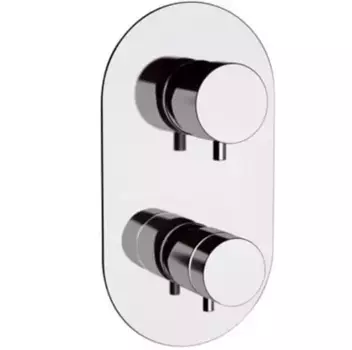 Смеситель для душа «Remer» Minimal Thermo NT94 с термостатом хром