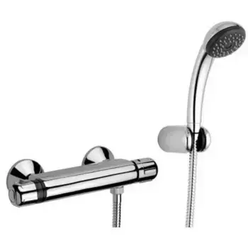 Смеситель для душа «Remer» Thermo H39D с термостатом хром