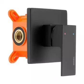 Смеситель для душа «Swedbe» Platta 5522B чёрный матовый