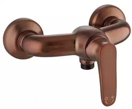 Смеситель для душа «Swedbe» Terracotta 2552 тёмная бронза