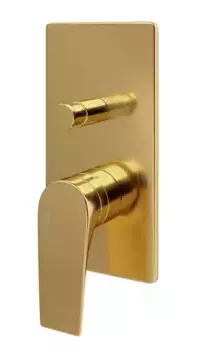Смеситель для душа «WasserKRAFT» Aisch 5561 матовое золото