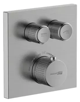 Смеситель для душа «WasserKRAFT» Wern 4248 Thermo с термостатом никель