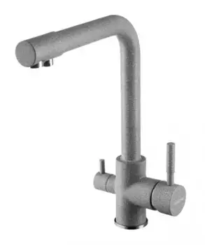 Смеситель для кухни с подключением к фильтру «Aquaton» Руан 1AX004FCXX230 серый