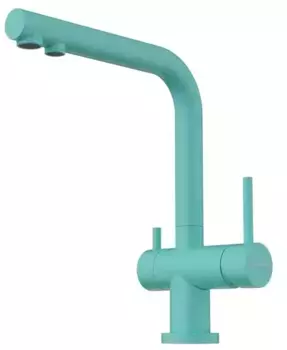 Смеситель для кухни с подключением к фильтру «Omoikiri» Nagano AZ azur blue