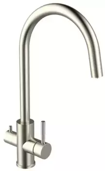 Смеситель для кухни с подключением к фильтру «Agger» Zest A0700733 никель