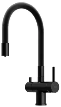 Смеситель для кухни с подключением к фильтру «Sancos» Lucia SC4004MB чёрный матовый