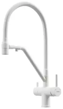 Смеситель для кухни с подключением к фильтру «Sancos» Dora SC4003MW белый матовый