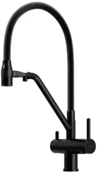 Смеситель для кухни с подключением к фильтру «Sancos» Dora SC4003MB чёрный матовый