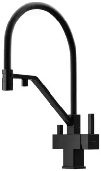 Смеситель для кухни с подключением к фильтру «Sancos» Loro SC4007MB чёрный матовый