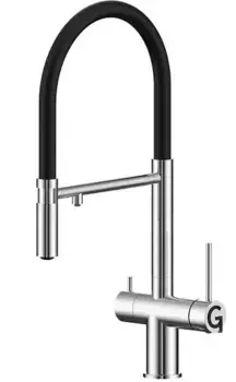 Смеситель для кухни с подключением к фильтру «Rivelato» Adria 1523517 cromo