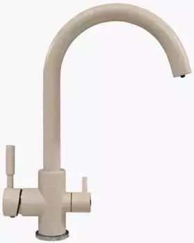 Смеситель для кухни с подключением к фильтру «Tolero» Элара Дуо саванна