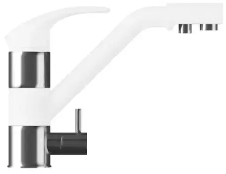 Смеситель для кухни с подключением к фильтру «Tolero» Дуо туман