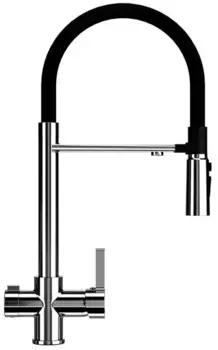 Смеситель для кухни с подключением к фильтру «Ulgran» U-026 хром