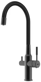 Смеситель для кухни с подключением к фильтру «Lemark» Expert LM5083BL-Black чёрный