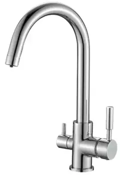 Смеситель для кухни с подключением к фильтру «Aquanika» Comfort AQC06CR хром