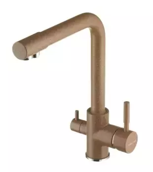 Смеситель для кухни с подключением к фильтру «Aquaton» Руан 1AX004FCXX270 терракот