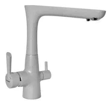 Смеситель для кухни с подключением к фильтру «Ewigstein» 32235156 серый металлик