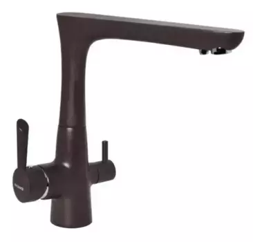 Смеситель для кухни с подключением к фильтру «Ewigstein» 32235157 шоколад
