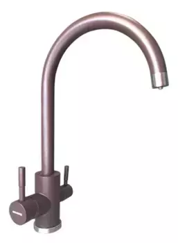 Смеситель для кухни с подключением к фильтру «Ewigstein» 34235167 шоколад