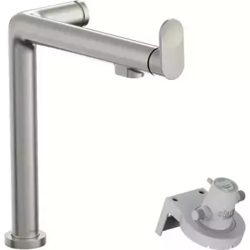 Смеситель для кухни с подключением к фильтру «Hansgrohe» Aqittura M91 76804800 сталь