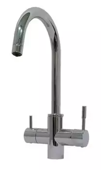 Смеситель для кухни с подключением к фильтру «Paini» Cox 78CR6433VL2KM хром