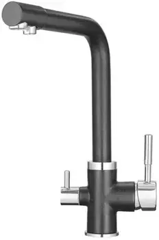 Смеситель для кухни с подключением к фильтру «Point» PN3103B чёрный