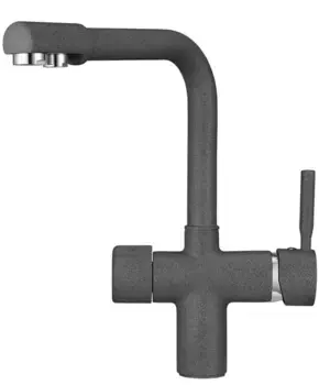Смеситель для кухни с подключением к фильтру «Point» PN3104GR графит
