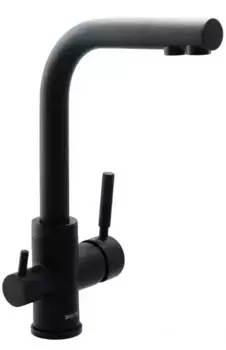 Смеситель для кухни с подключением к фильтру «Swedbe» Selene Plus 8149 чёрный матовый