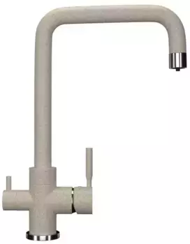 Смеситель для кухни с подключением к фильтру «Ulgran» U-019-328 бежевый