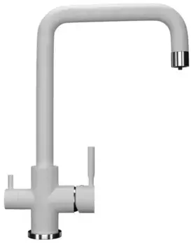 Смеситель для кухни с подключением к фильтру «Ulgran» U-019-341 ультра-белый