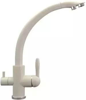 Смеситель для кухни с подключением к фильтру «Ulgran» UQ-017-02 лён