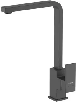 Смеситель для кухонной мойки «Акватек» Либра AQ1680MB чёрный матовый